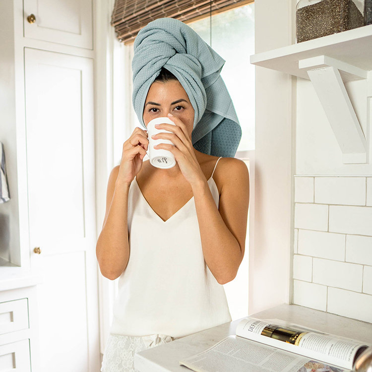 honeycomb bath towel