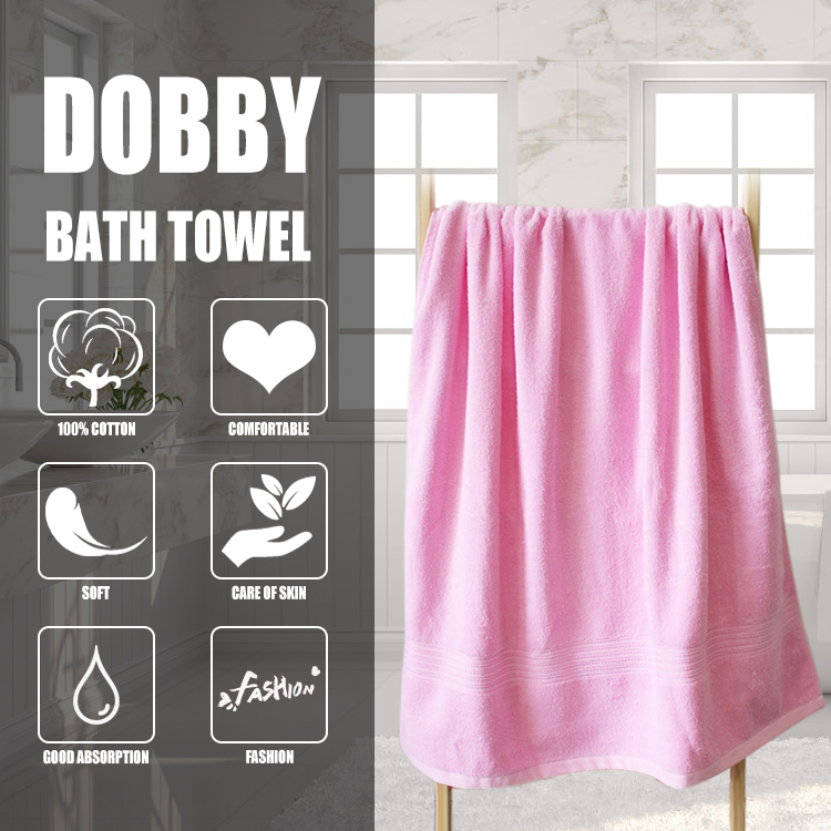 pink bath towels