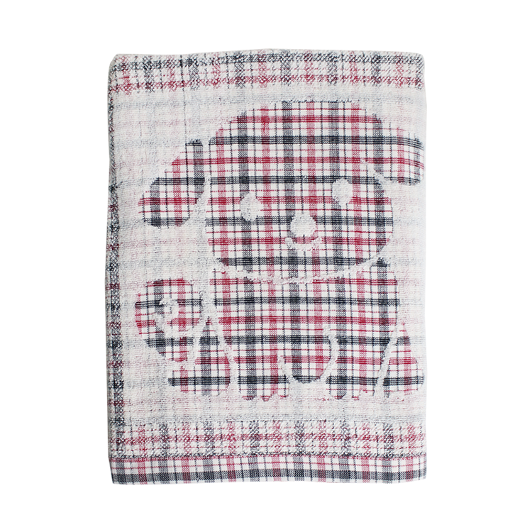 summer oversized jacquard towel 