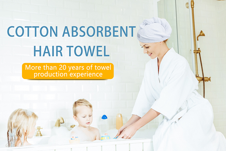 absorbent hair towel