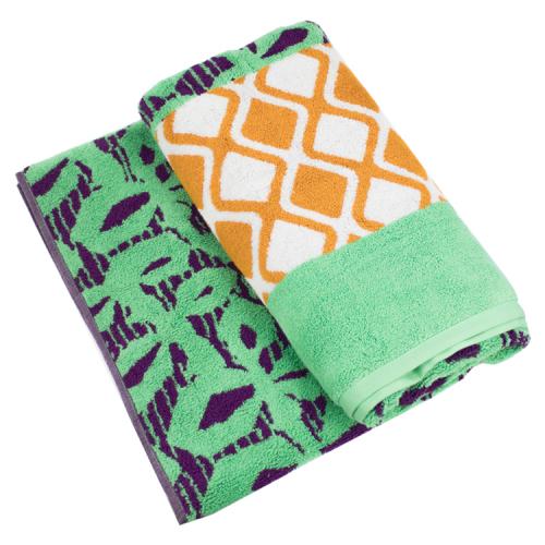 jacquard beach towel