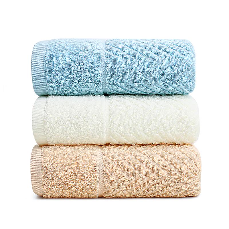 100% Cotton dobby bath towel