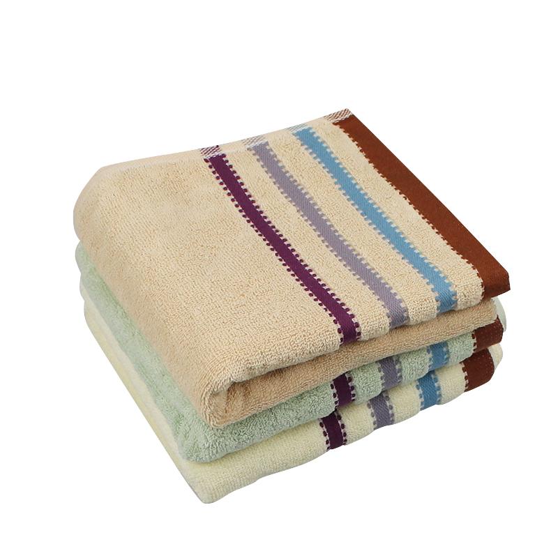 stripe soft facial towel